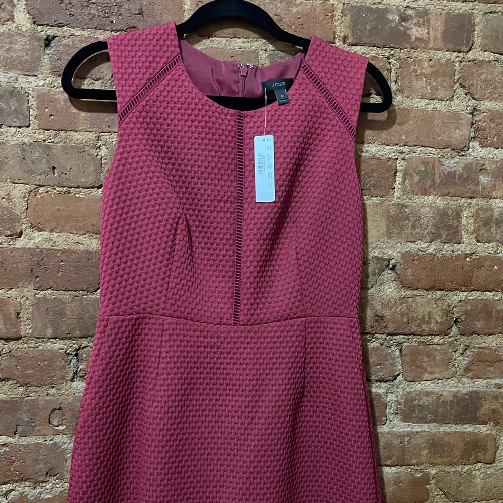 J.Crew Raspberry Shift Dress size 6 - Picture 5 of 11